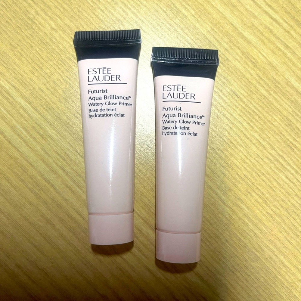 Two NEW Estée Lauder Futurist Aqua Brilliance Watery Glow Primer 💕